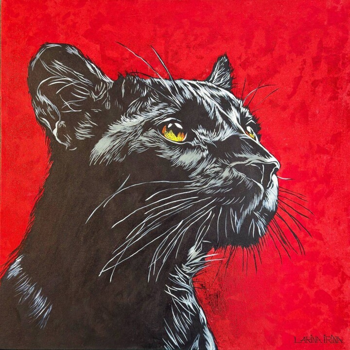 Panther Pittura, 23,6x23,6 in