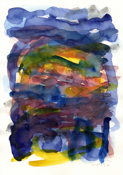 绘画,  13.4x9.5 in 