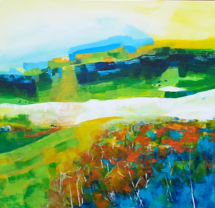 Brume 绘画, 27.6x27.6 in