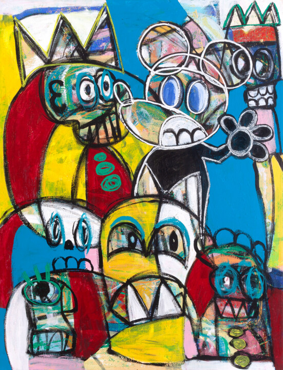 A New Adventure 绘画, 51.2x39.4 in