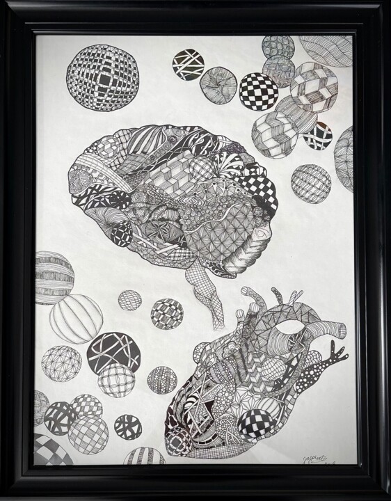 Work presented framed