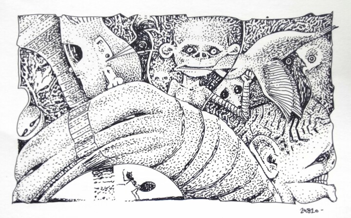 Infinity Zoo très Mignon - 16 图画, 5.9x7.9 in