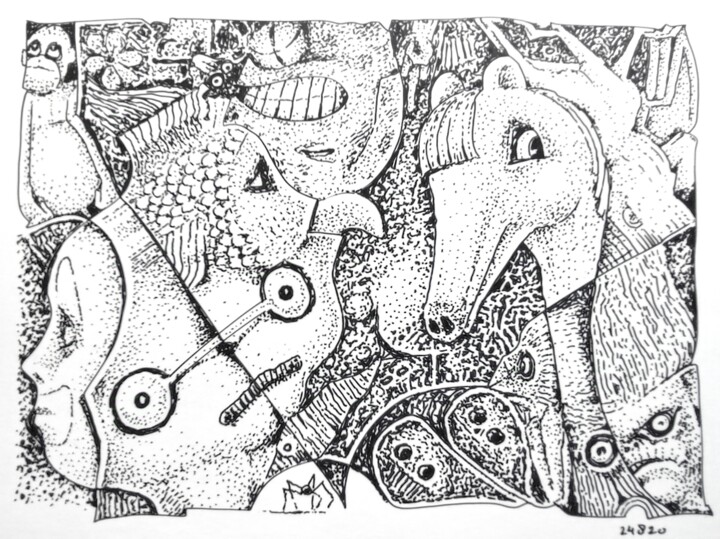 Infinity Zoo très Mignon - 17 图画, 5.9x7.9 in