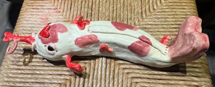 雕塑,  2x8 in 