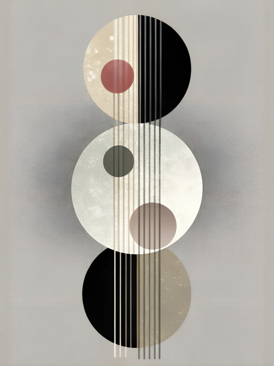 Digital Arts titled "Intersecting Planes" by Miguel Bruzual, Original Artwork, Digital Painting