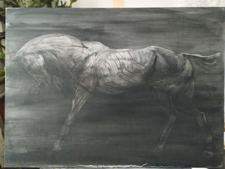 Конь Painting, 19.7x29.5 in
