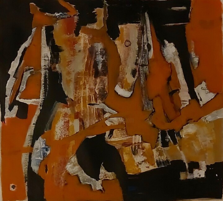 绘画,  21.7x24 in 