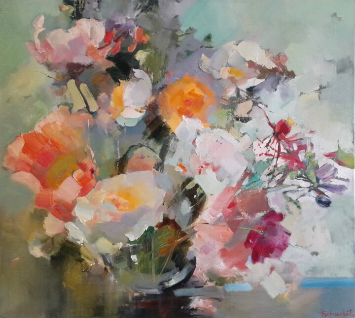 Married for the third day 绘画, 28.4x31.5 in