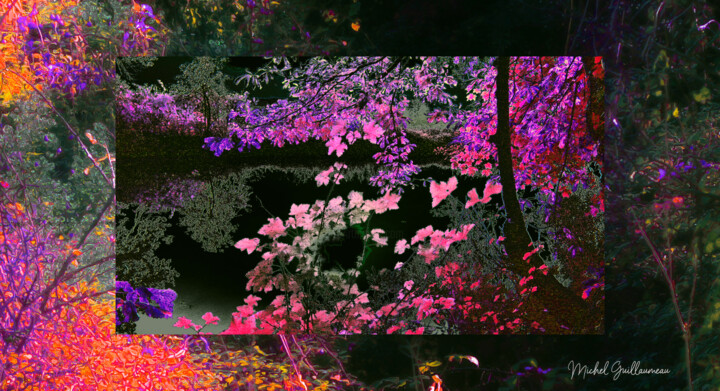 Vivement le printemps 数字艺术, 11.8x21.7 in