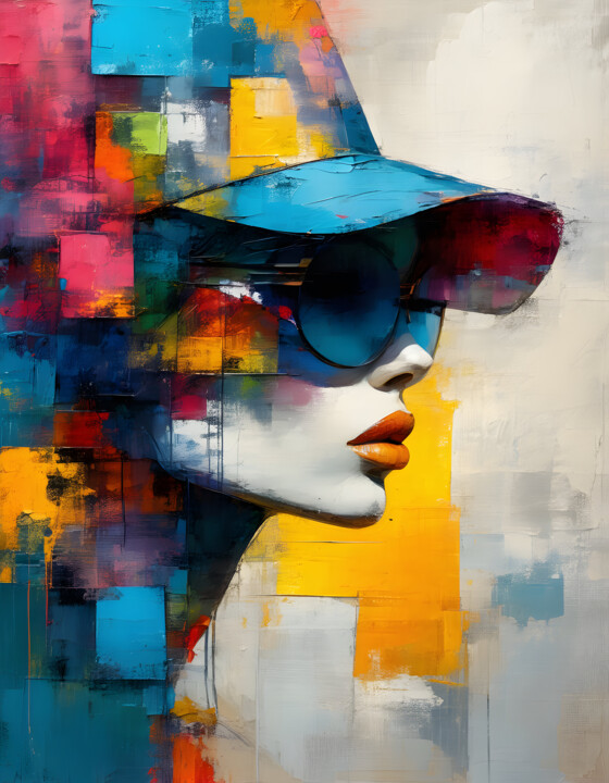 Digital Arts titled "avant-garde 2" by Elisabettac, Original Artwork, AI generated image