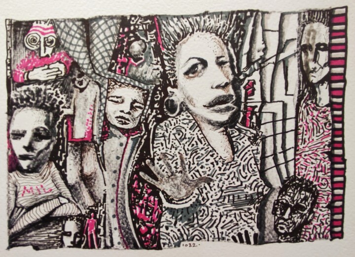 No way, Jose 图画, 5.9x7.9 in