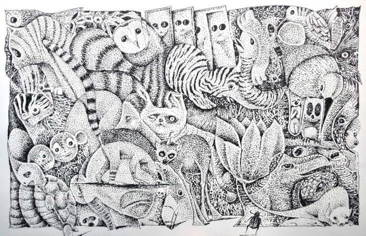 图画,  11.8x15.8 in 