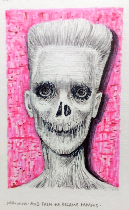 ...and then he became famous Рисунок, 5,9x3,2 in