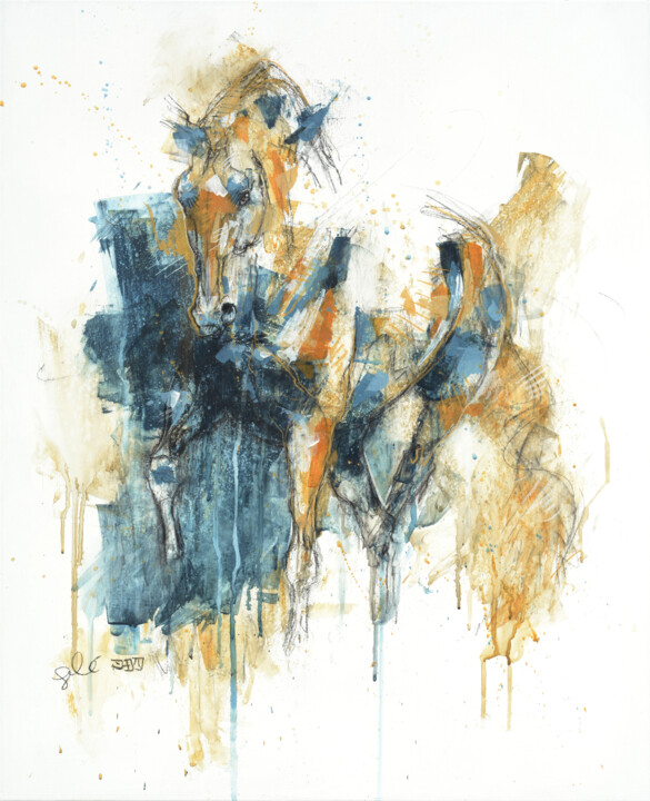 绘画,  23.6x28.7 in 