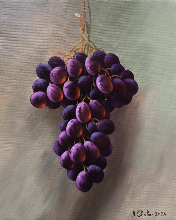 The Gift of the Vine Schilderij, 11,8x9,5 in