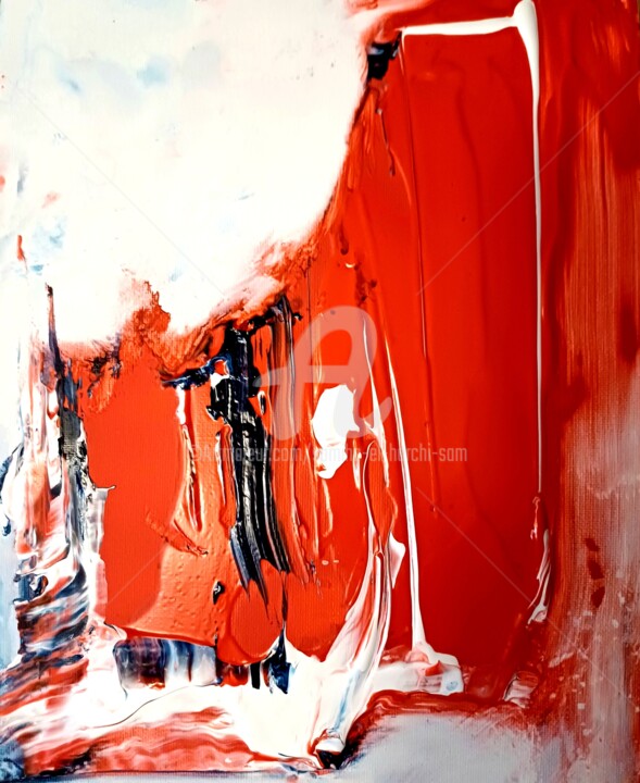Particulier Schilderij, 11,8x7,9 in