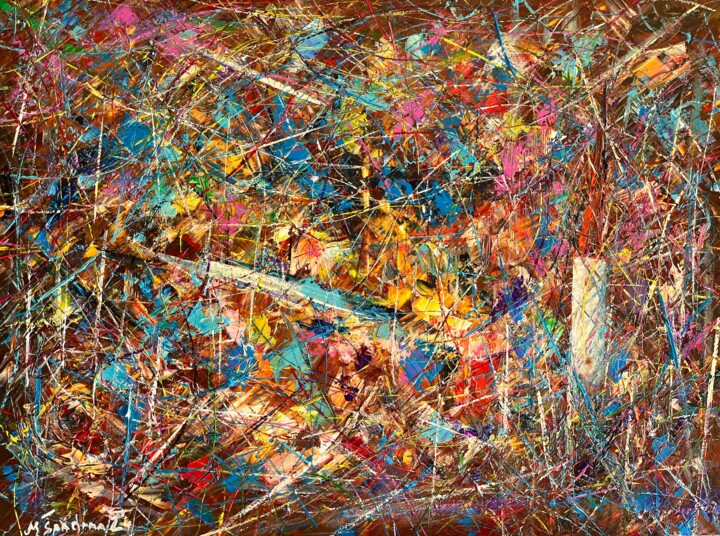 Paisaje olvidado-forgotten landscape 绘画, 23.6x31.5 in