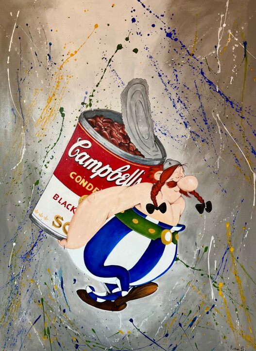 Obelix Campbells 绘画, 51.2x38.2 in
