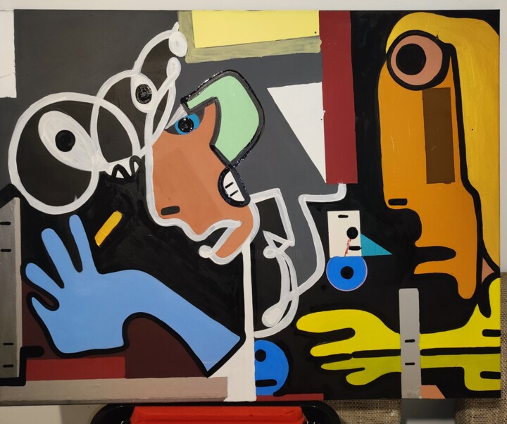 绘画,  27.6x35.4 in 