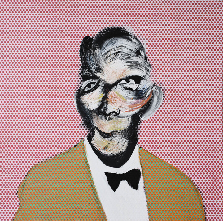 绘画,  30x30 in 