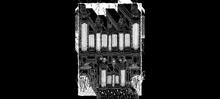 Orgue 图画, 11.7x8.3 in