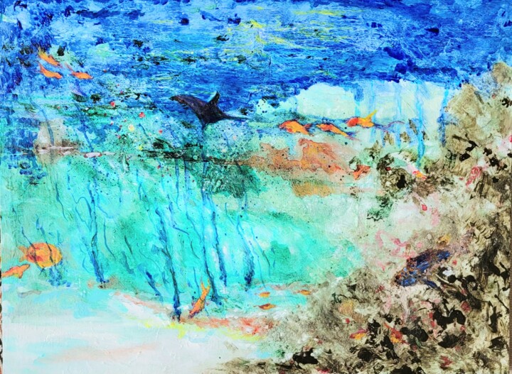 Quintana Roo 绘画, 19.7x25.6 in