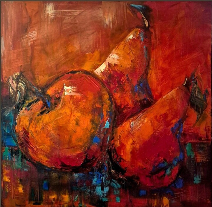 绘画,  27.6x27.6 in 