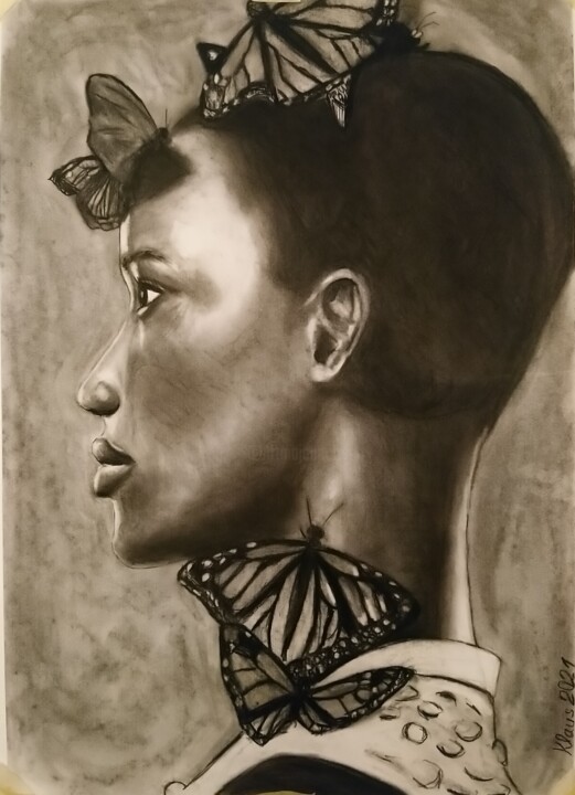 Schmetterling Resim, 22,8x16,5 in