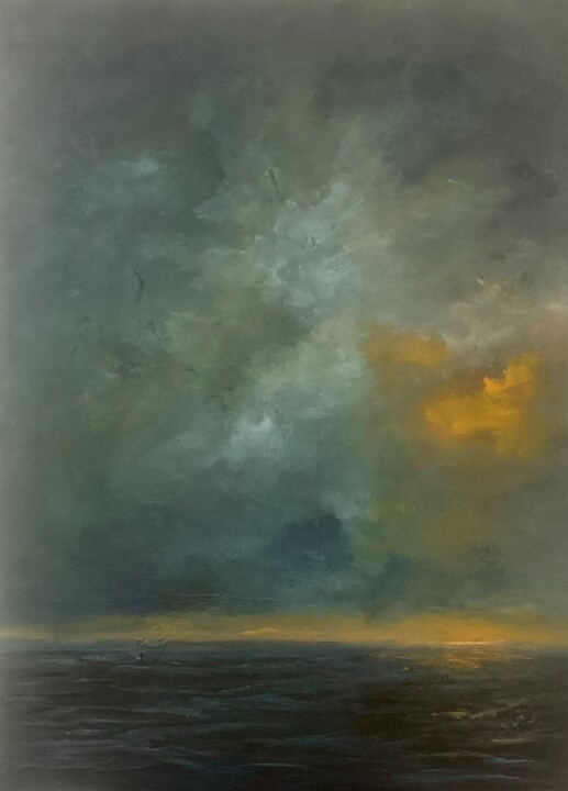 Calm, before Pittura, 40x30 in