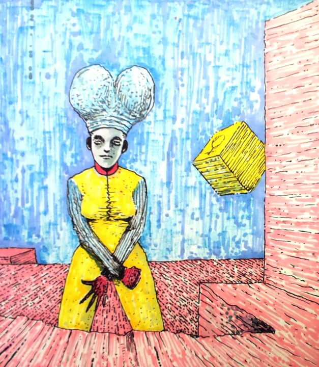Who is Moebius? 图画, 5.9x5.9 in