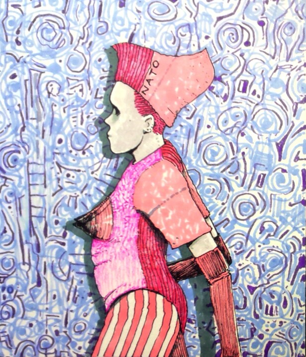 图画,  5.9x5.9 in 