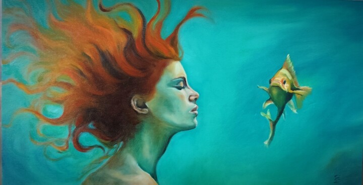 Apnea Pittura, 11,6x22,1 in