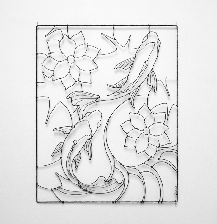 雕塑,  19.7x15.8 in 