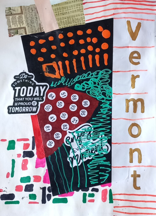 Vermont Collages, 10,8x8,1 in