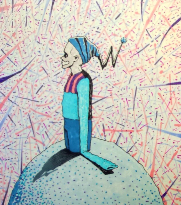 图画,  5.9x5.9 in 