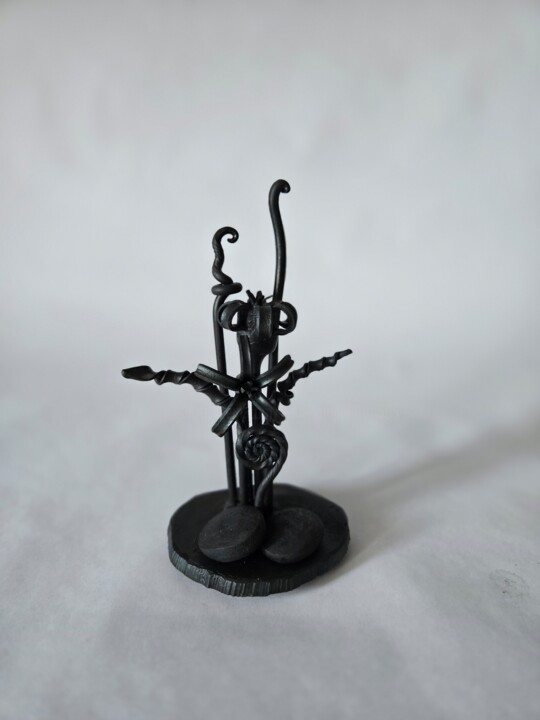 Sculptuur getiteld "#4" door Kent Knapp, Origineel Kunstwerk, Metalen