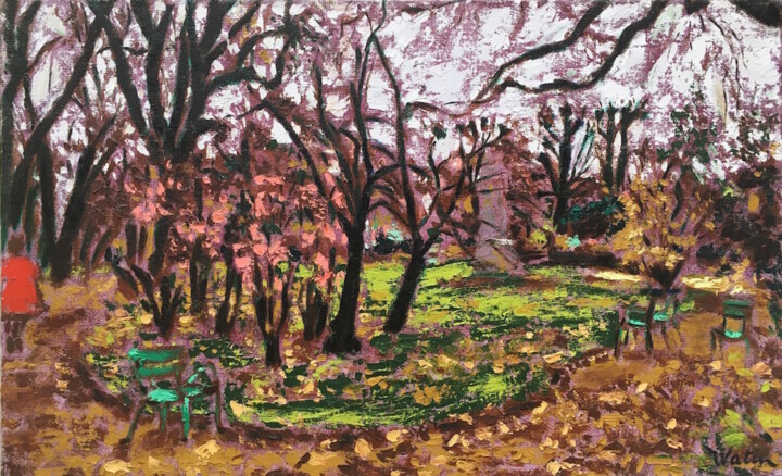 Paris. Le Luxembourg Pittura, 15x24 in