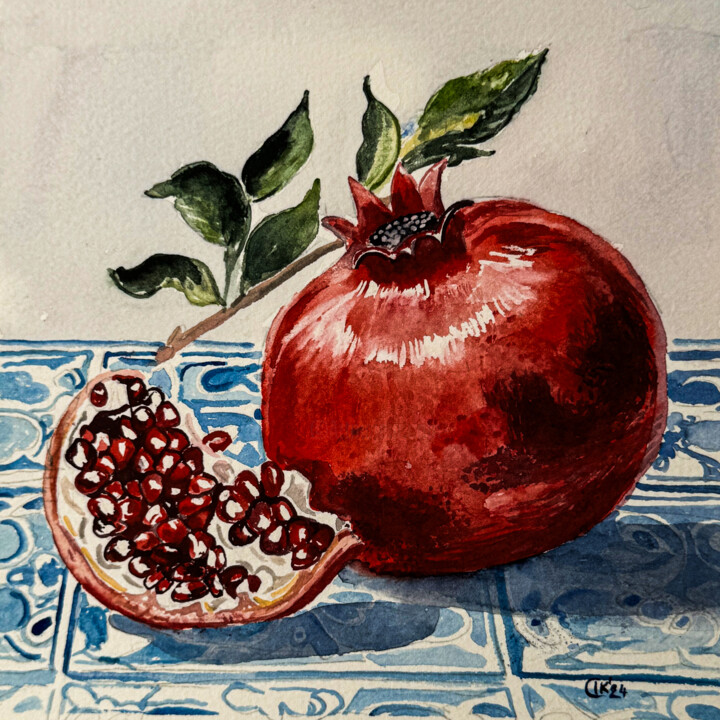 绘画,  6.3x6.3 in 