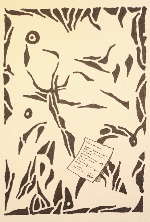 Just to let you know 图画, 7.9x5.9 in