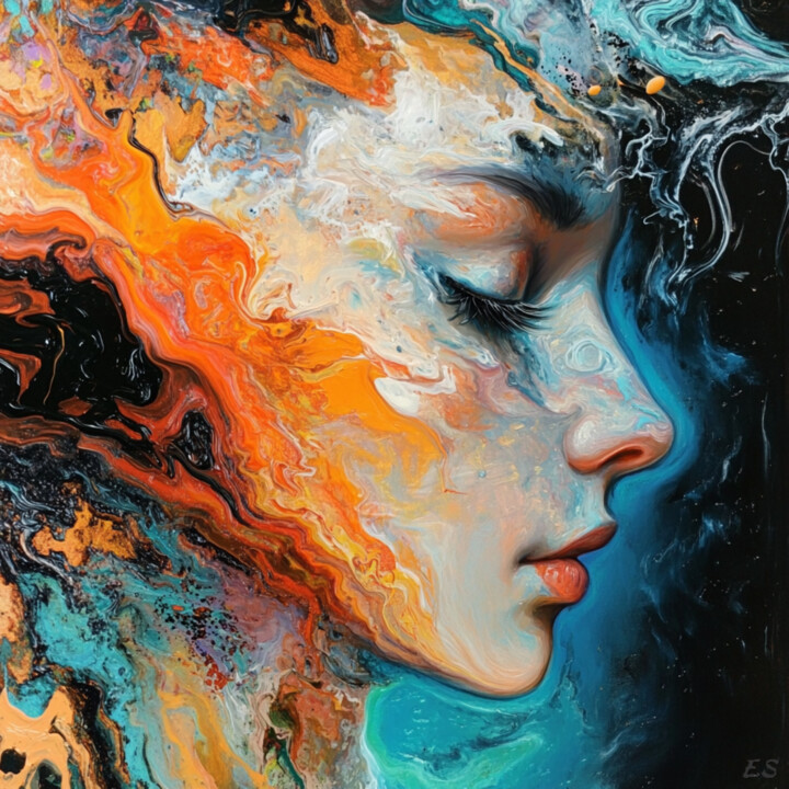 Eruption of Serenity 数字艺术