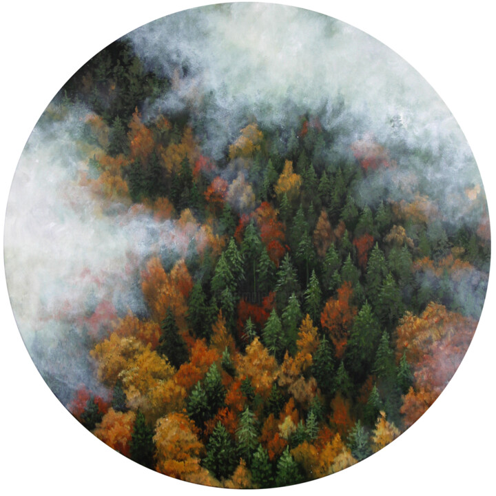 Painting,  31.5x31.5 in 
