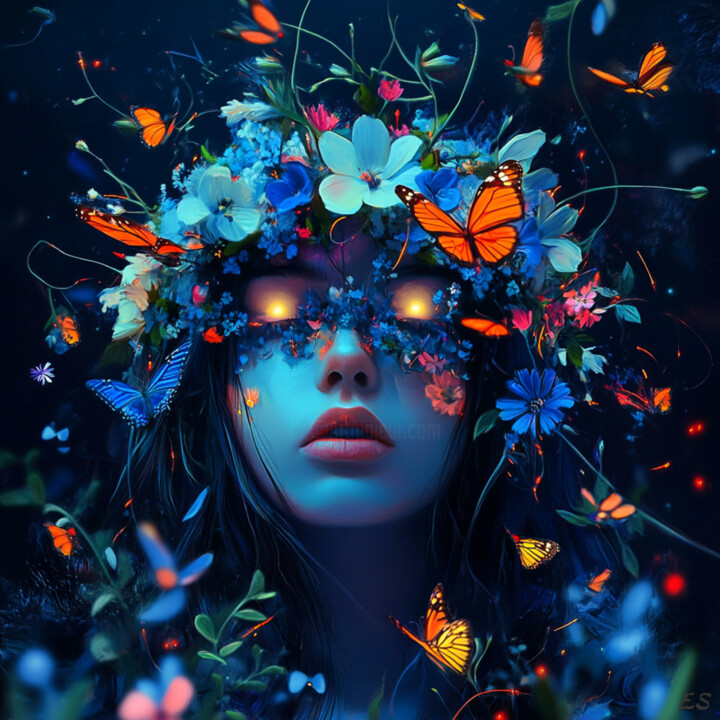 Whisper of Blossoms 数字艺术