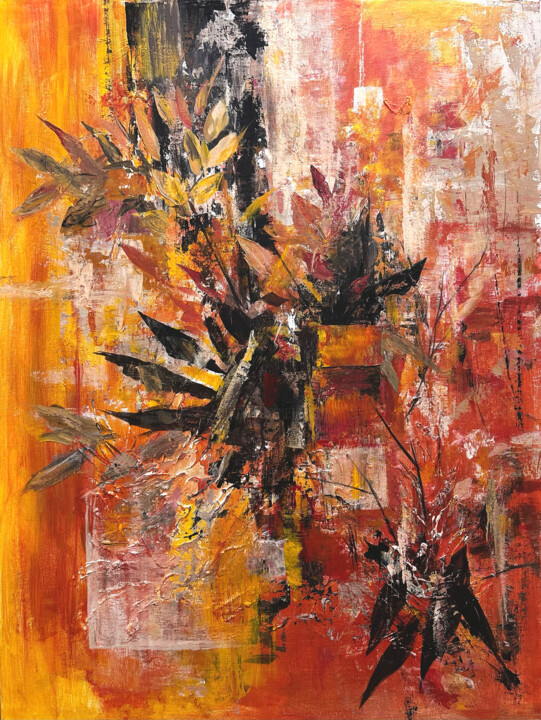 Flames of Nature 绘画, 31.5x23.6 in