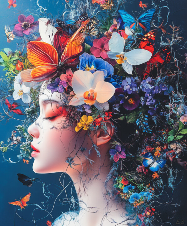 Crowned by the Wild 数字艺术