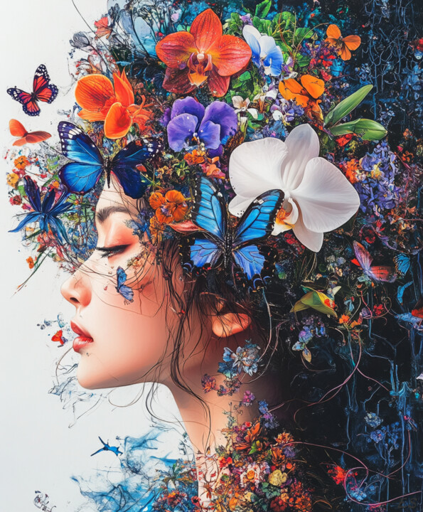 Butterfly Serenade 数字艺术