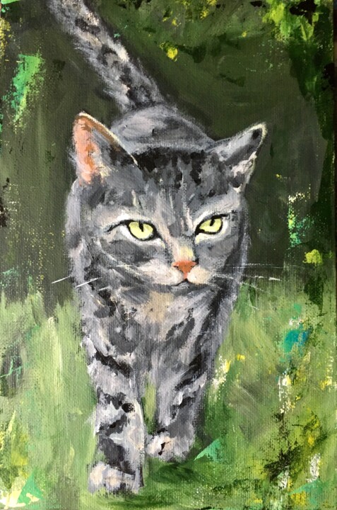 Schilderij,  6,7x4,3 in 