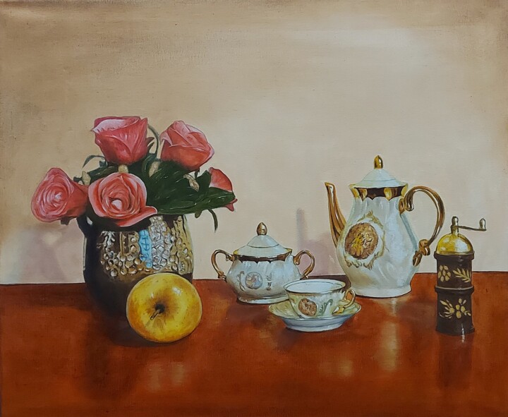 Tea time Tablo, 19,7x23,6 in