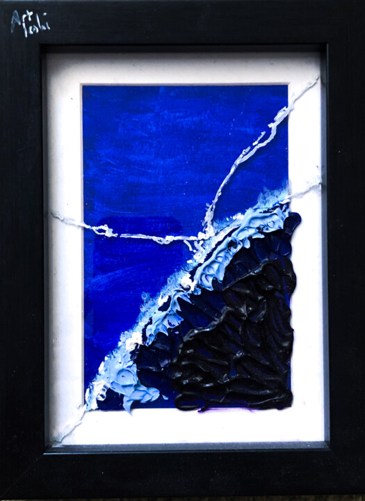 Peinture intitulée "Souvenirs voguant a…" par Art_leski, Œuvre d'art originale, Acrylique