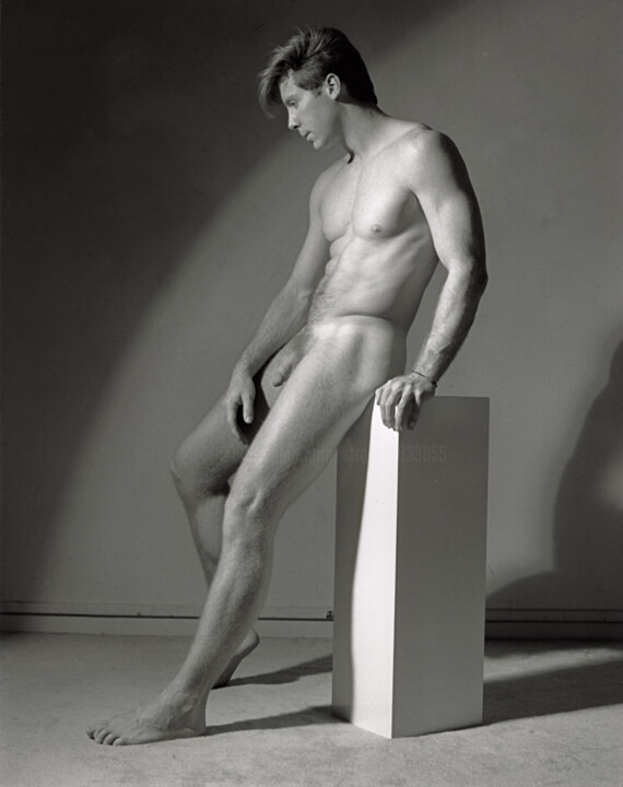 C04-05 Nude Male 摄影, 30x30 in
