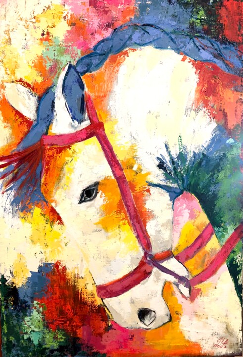 Schilderij,  28,7x19,7 in 
